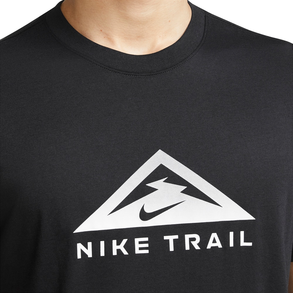 Nike Dri-Fit Trail Løpetrøye Unisex Sort