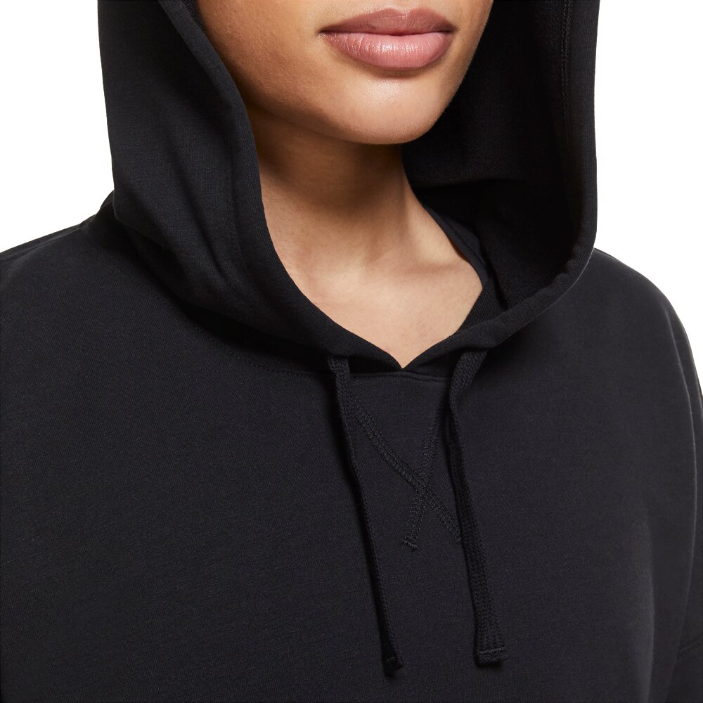Nike Fleece Hoodie Treningsgenser Sort