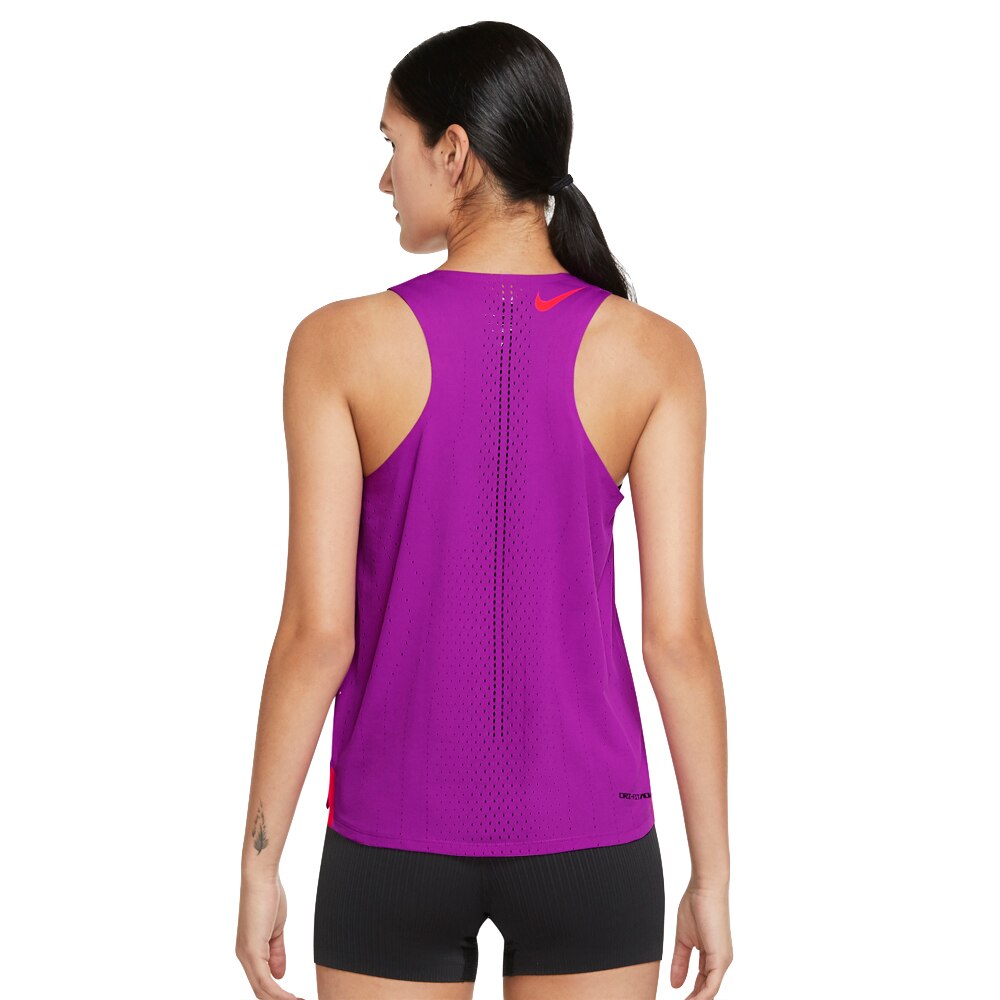 Nike Dri-Fit ADV Aeroswift Singlet Dame Lilla