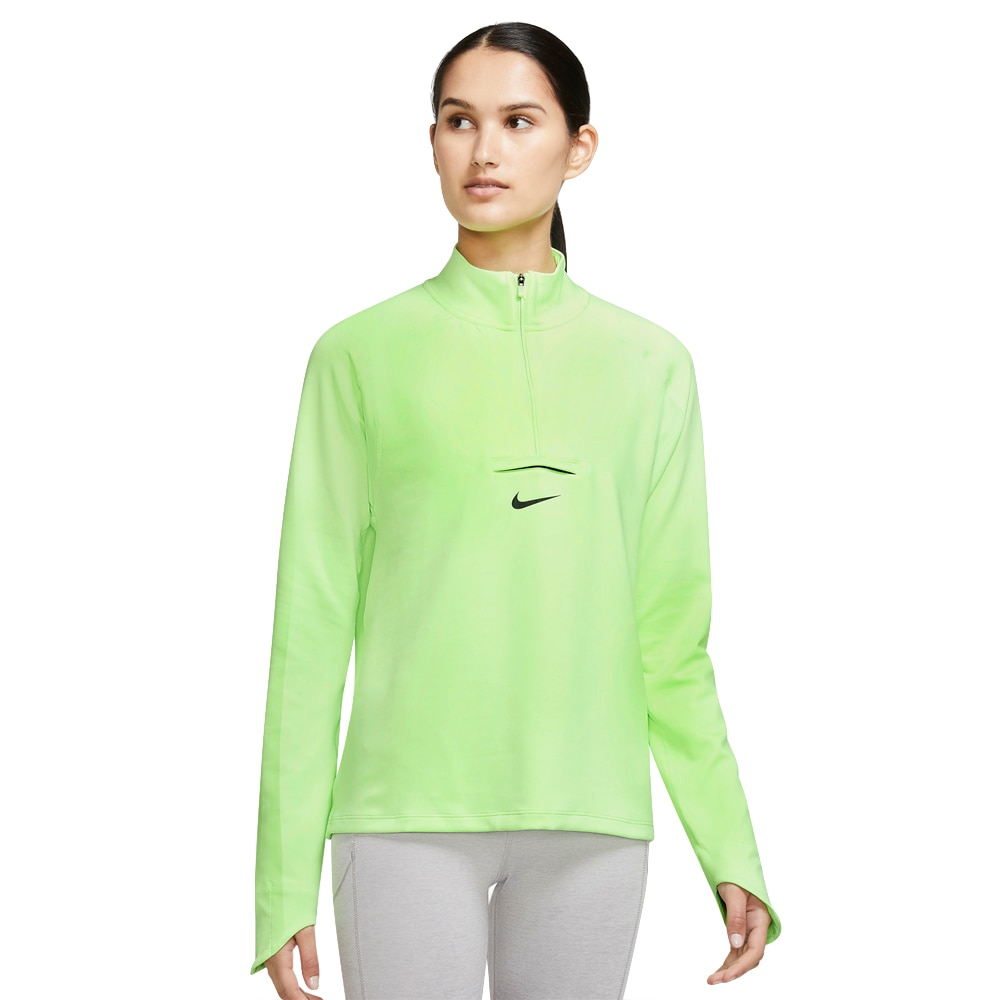 Nike Trail Element Midlayer Treningsgenser Dame Volt