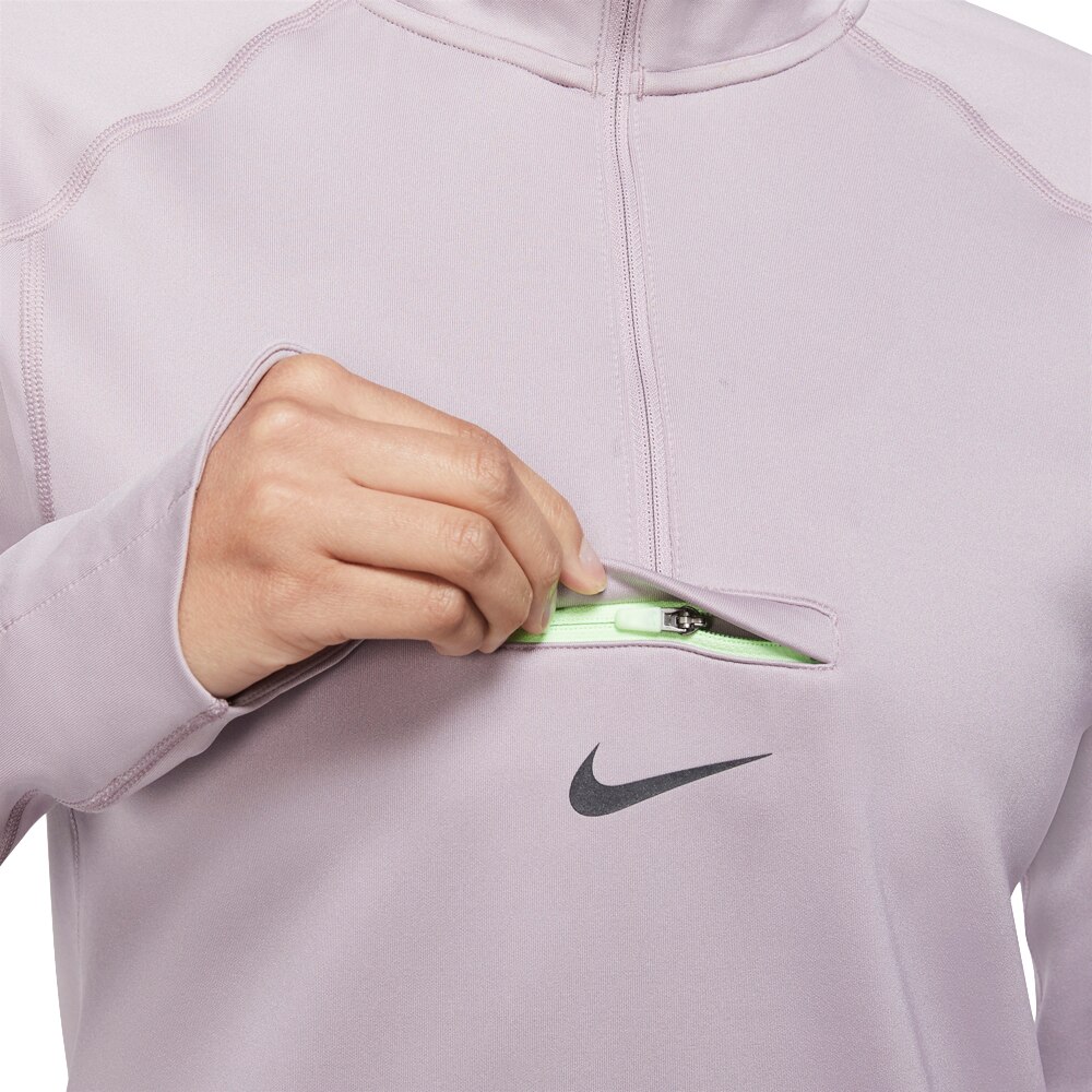 Nike Trail Element Midlayer Treningsgenser Dame Rosa