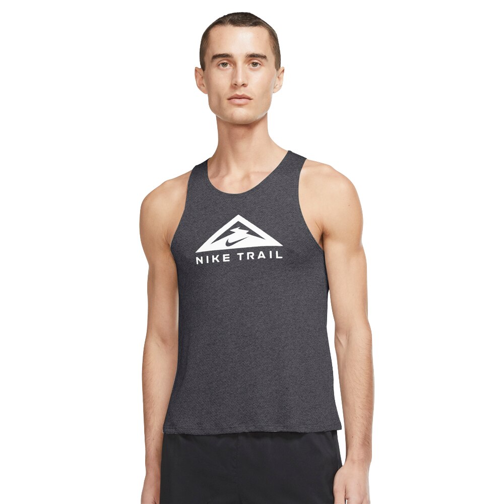 Nike Trail Tank Singlet Unisex Mørk Grå