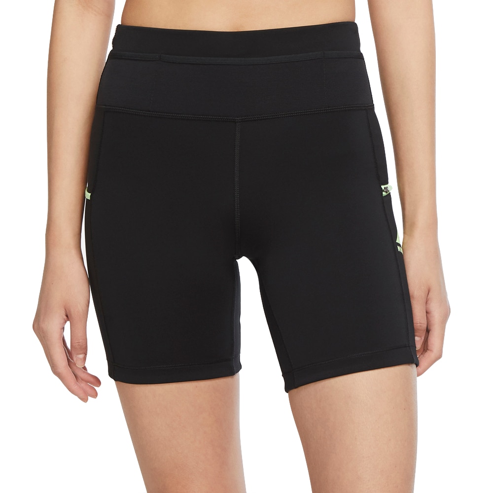 Nike Epic Luxe Trail Tights Shorts Dame Sort/Volt