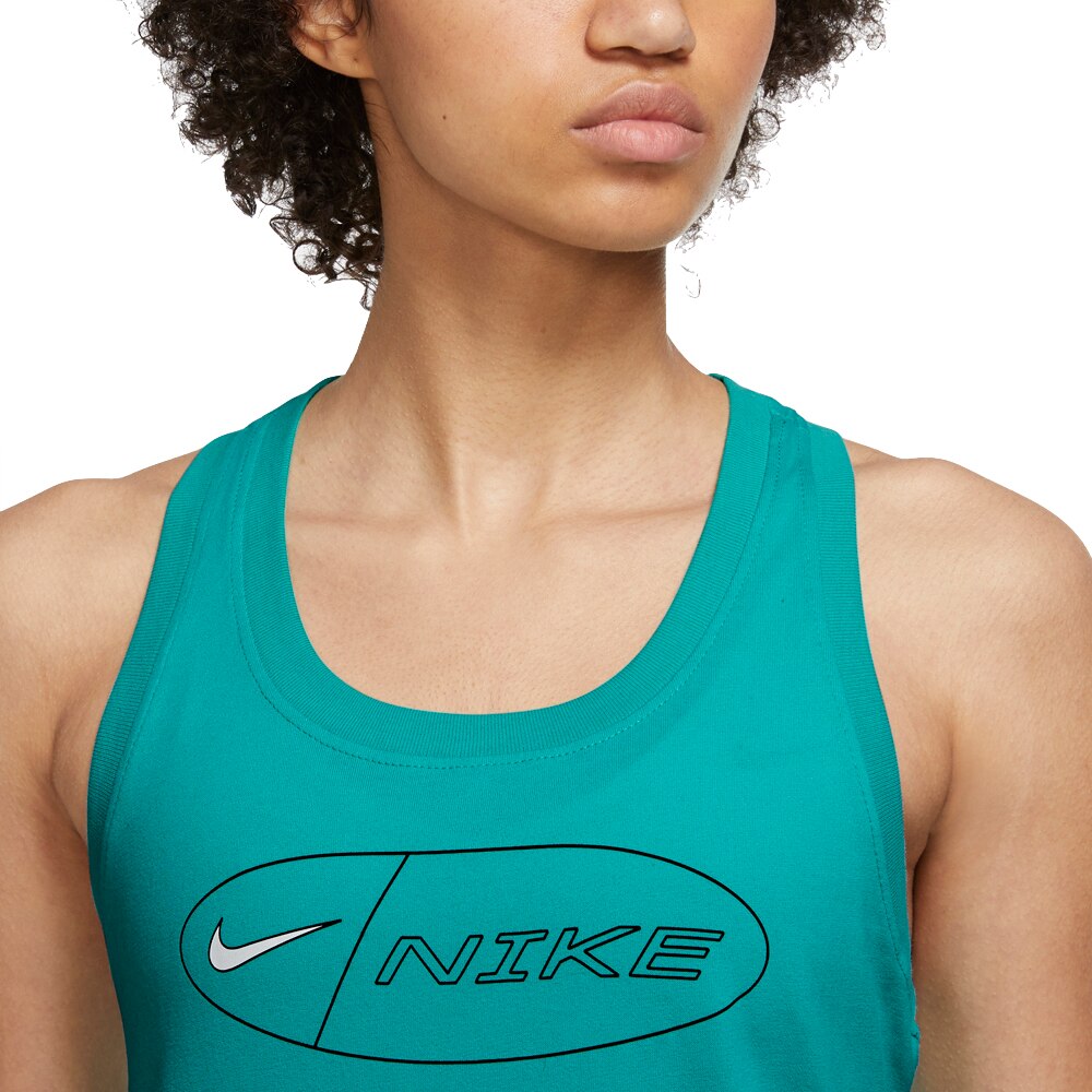 Nike Icon Clash Singlet Dame Turkis