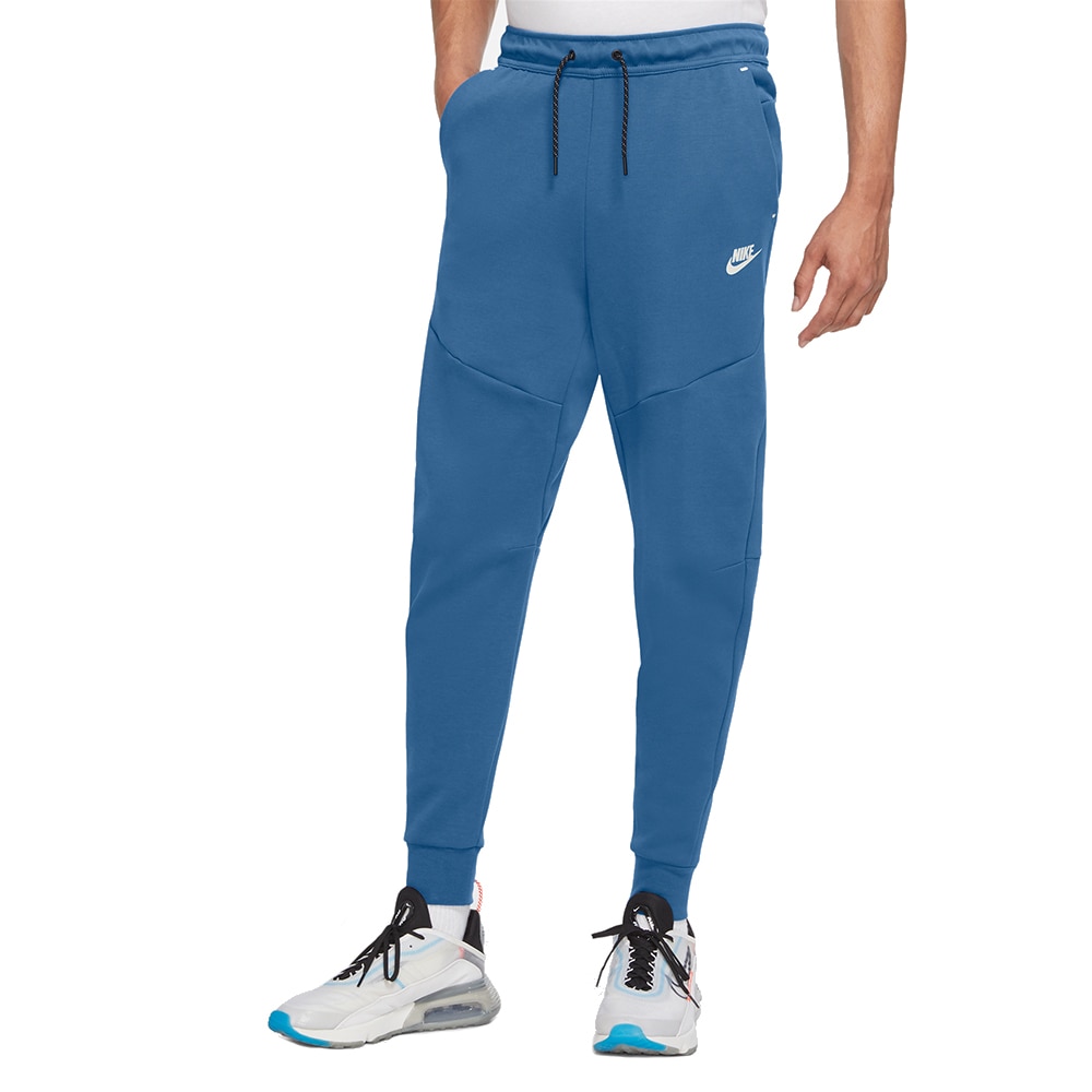 Nike Tech Fleece Fritidsbukse Blå/Hvit