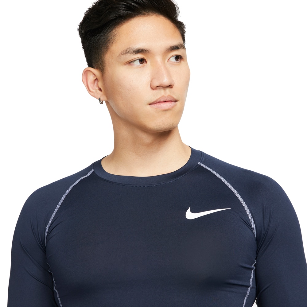 Nike Pro Dri-Fit Langermet Baselayer Marine