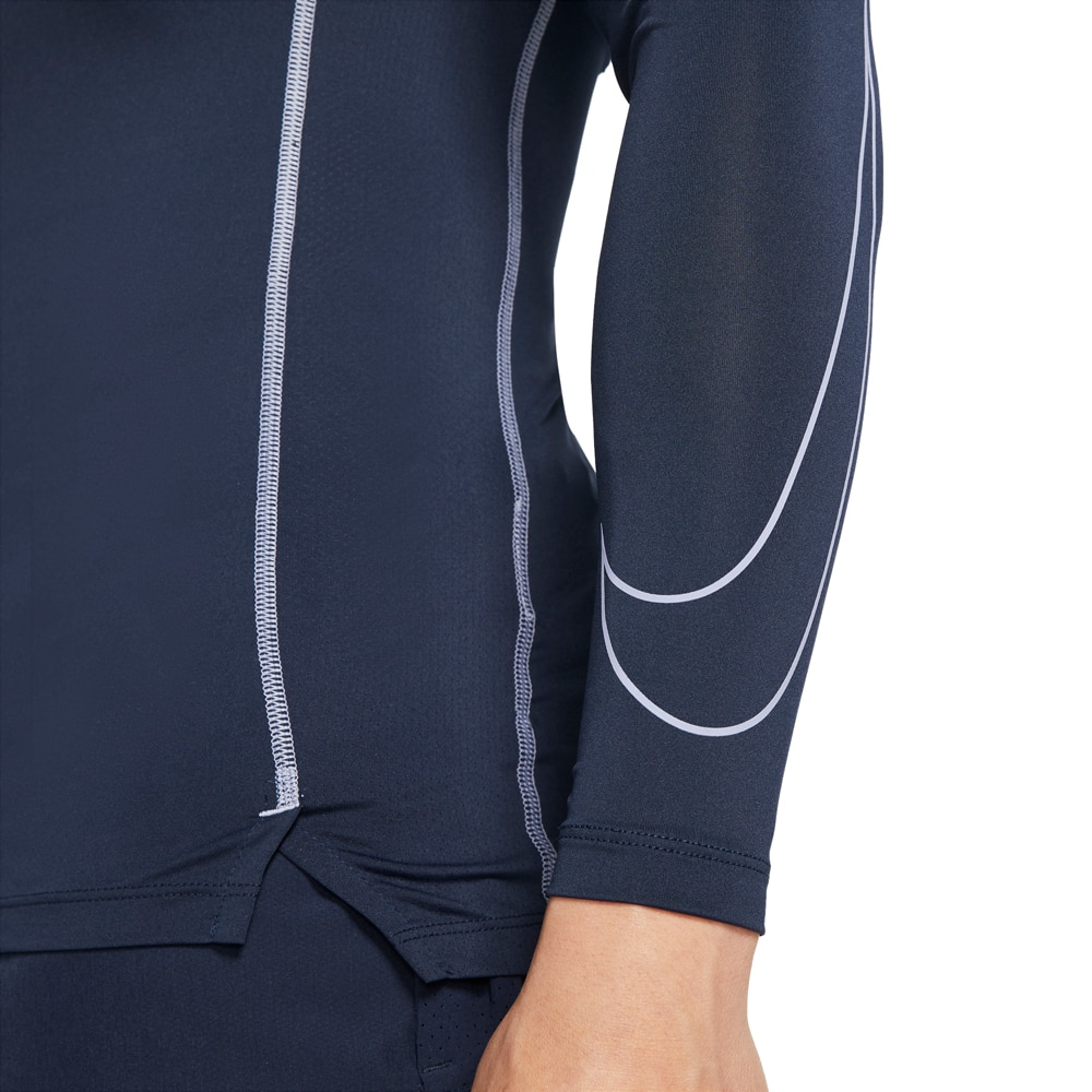 Nike Pro Dri-Fit Langermet Baselayer Marine