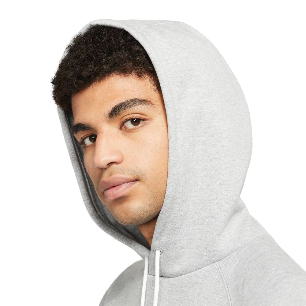 Nike Tech Fleece Swoosh Hoodie Hettegenser Grå