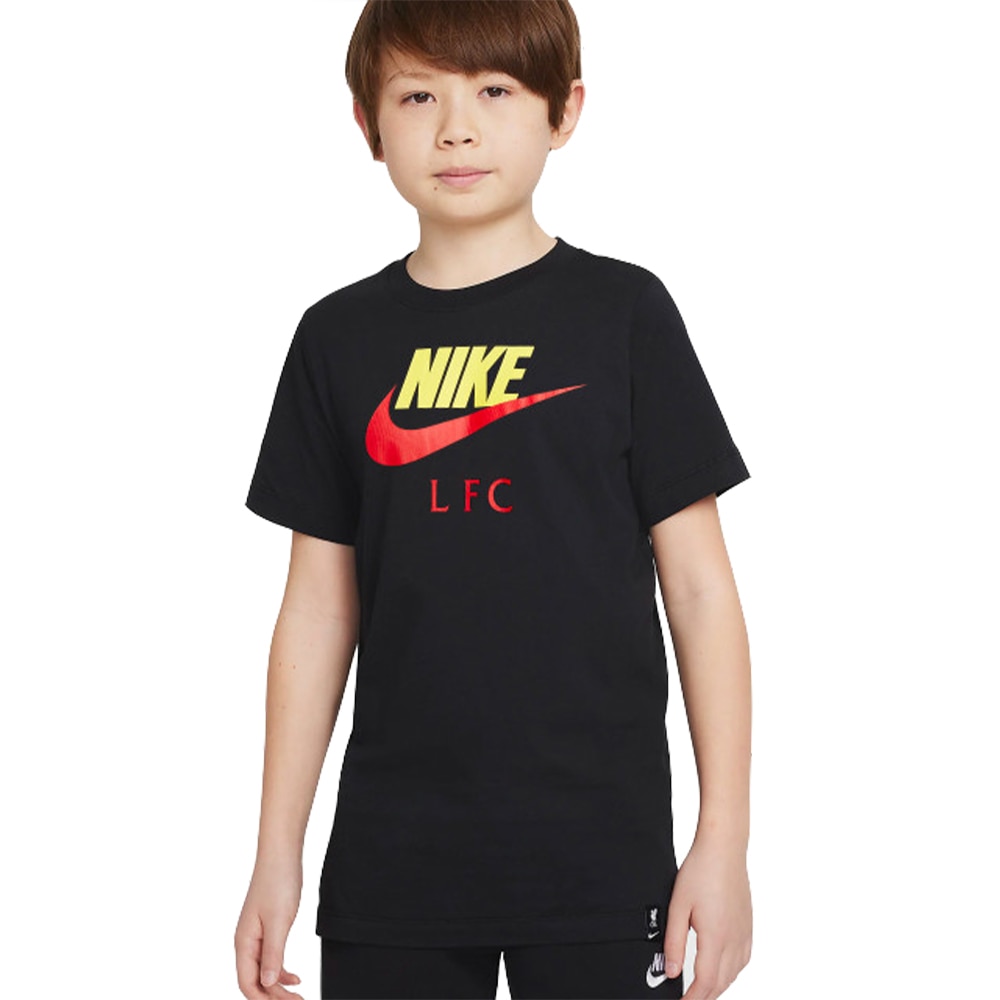 Nike Liverpool FC Futura T-Skjorte Fritid Barn Sort