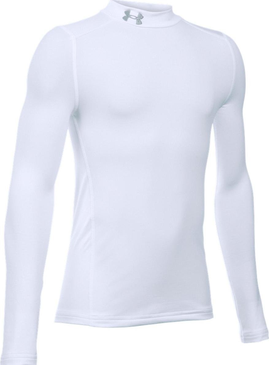 Under Armour Mock Warm Baselayer Barn Hvit