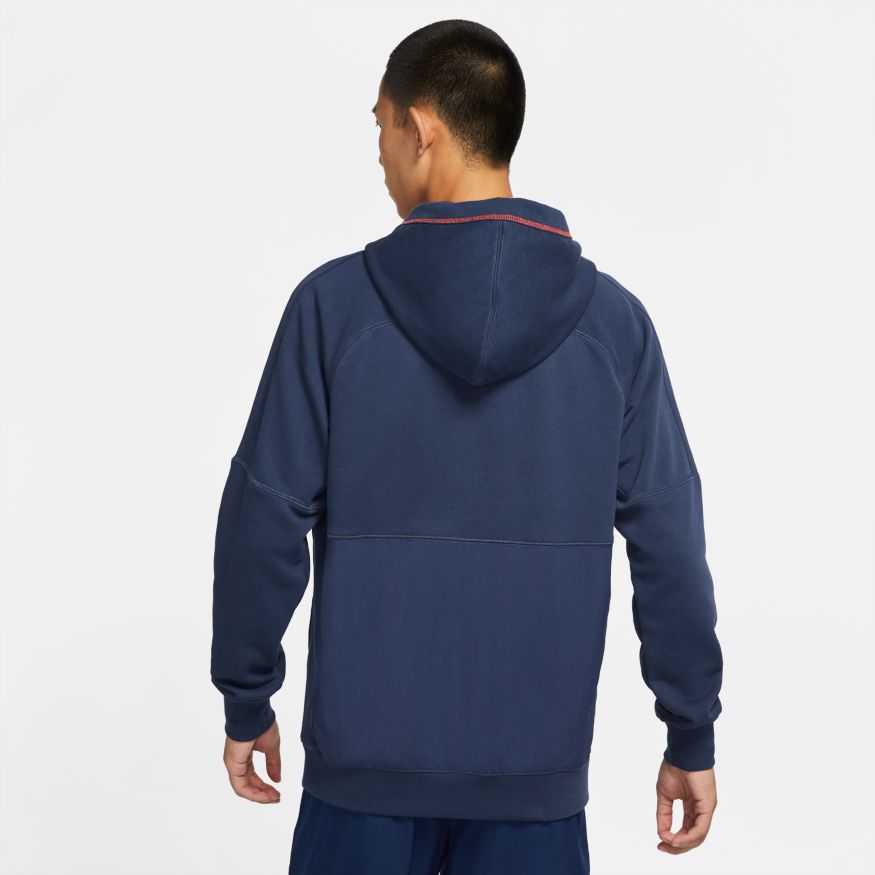 Nike FC Fleece Hoodie Hettegenser Marine