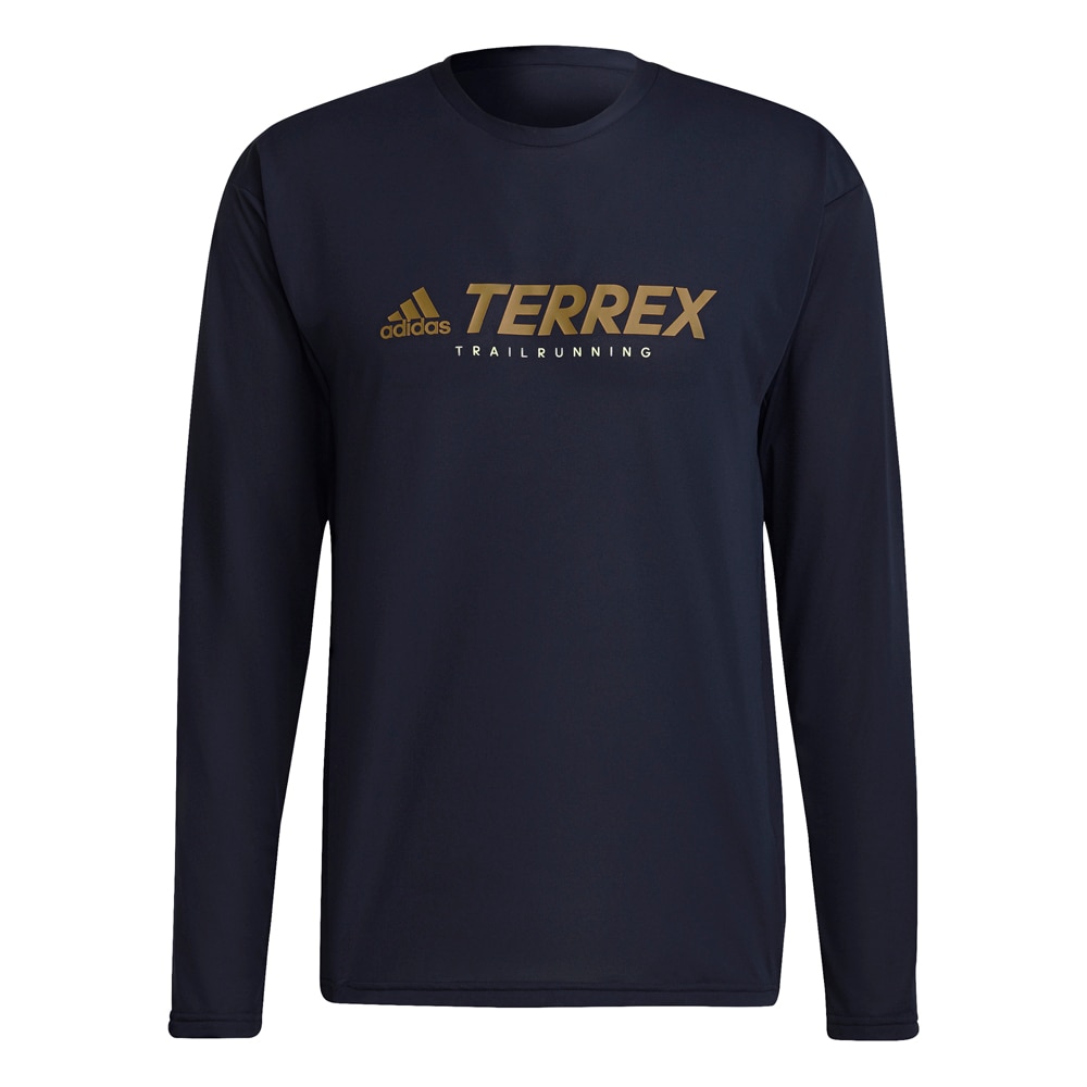 Adidas Terrex Trail Langermet Trøye Herre Marine