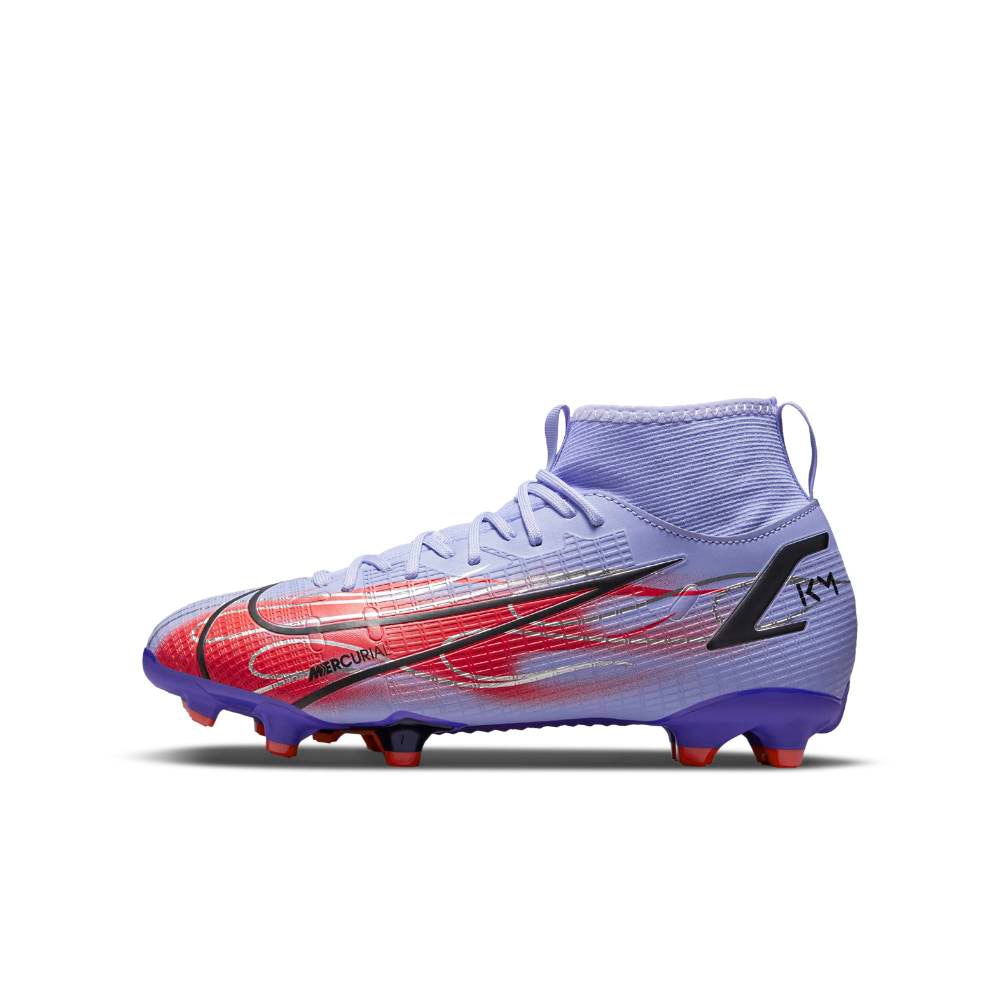 Nike Mercurial Superfly 8 Academy FG/MG Fotballsko Barn KM Flames