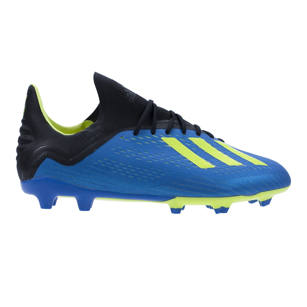 Adidas X 18.1 FG/AG Fotballsko Barn Blå/Sort