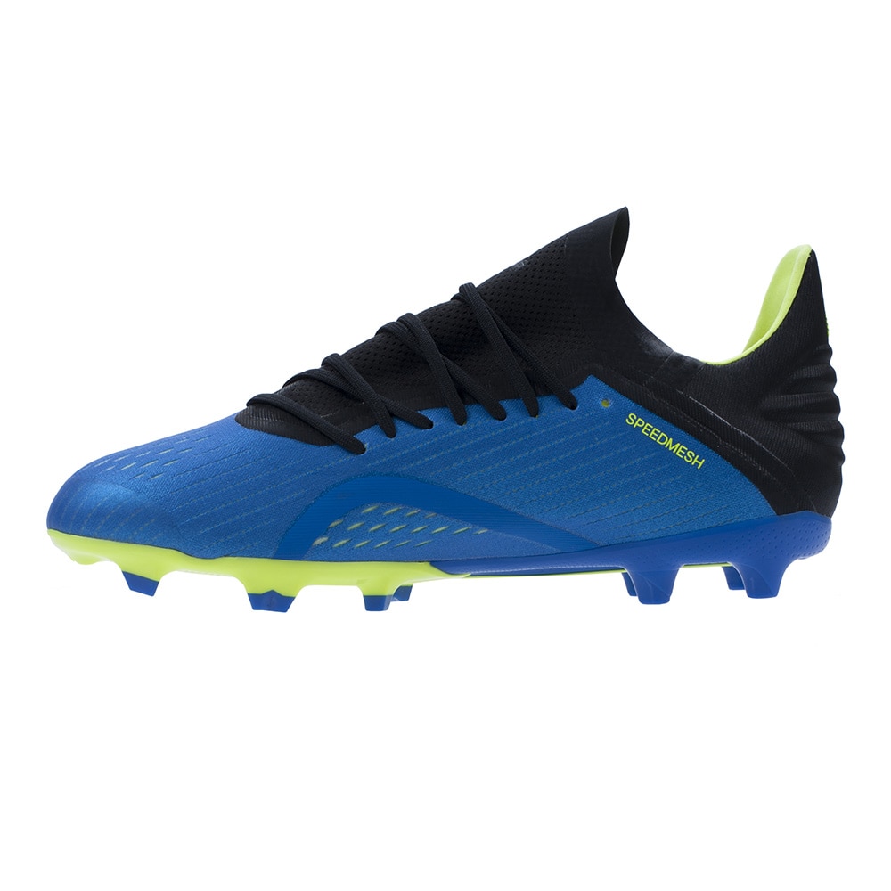 Adidas X 18.1 FG/AG Fotballsko Barn Blå/Sort
