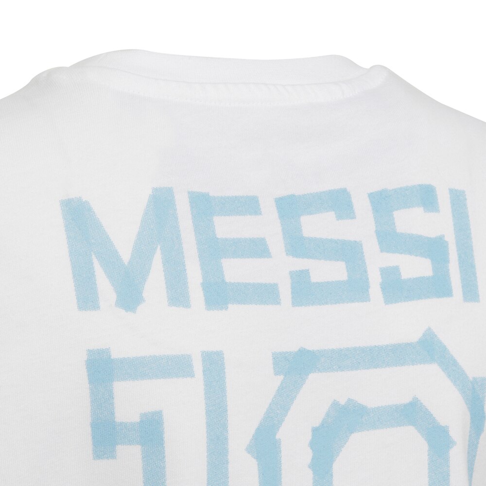 Adidas Messi T-Skjorte Barn Hvit