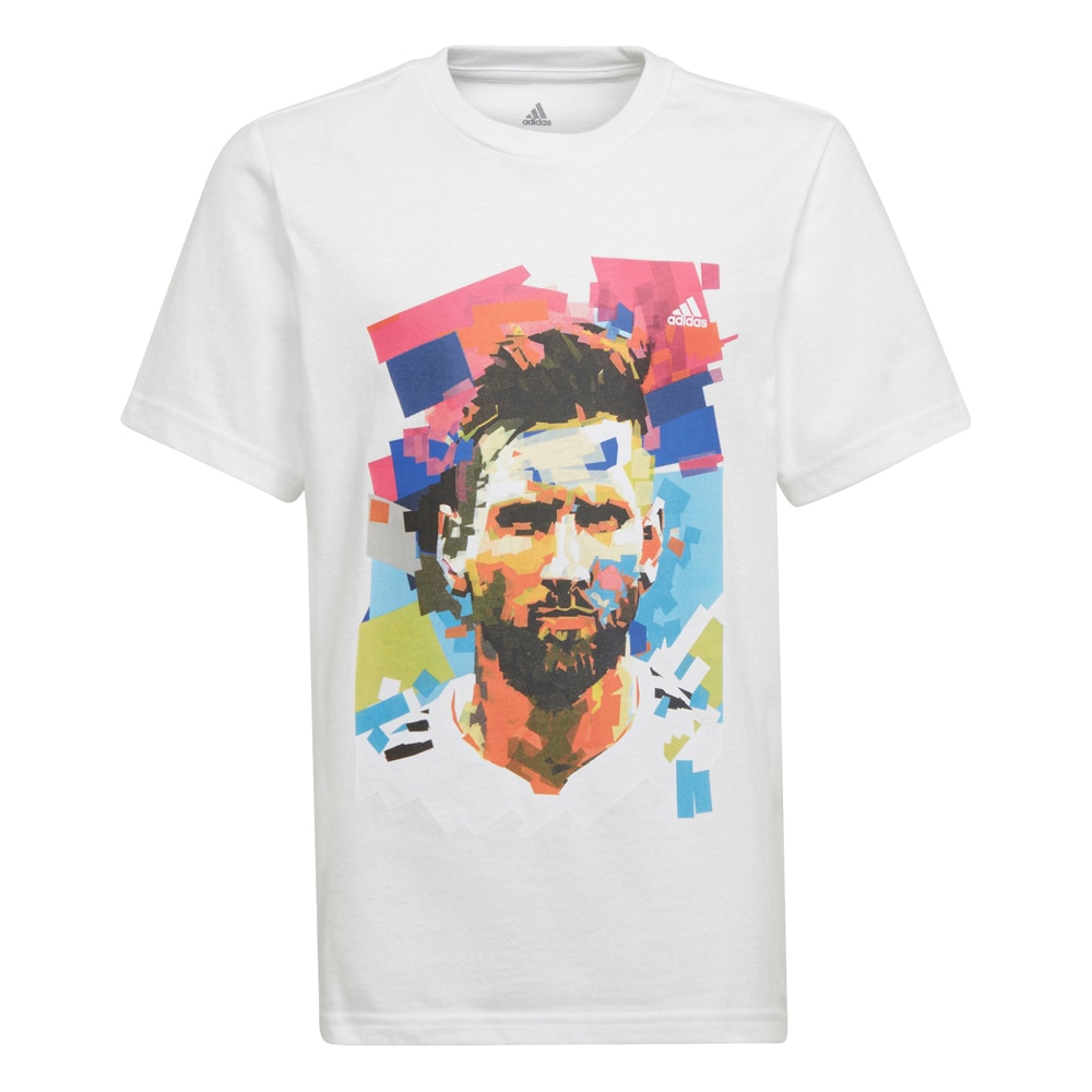 Adidas Messi T-Skjorte Barn Hvit