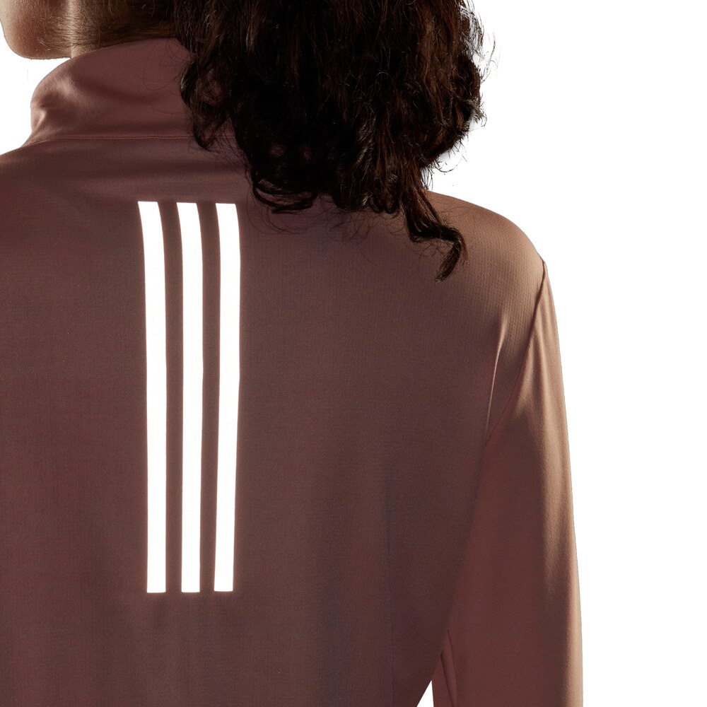 Adidas Own The Run Half-Zip Løpetrøye Dame Rosa