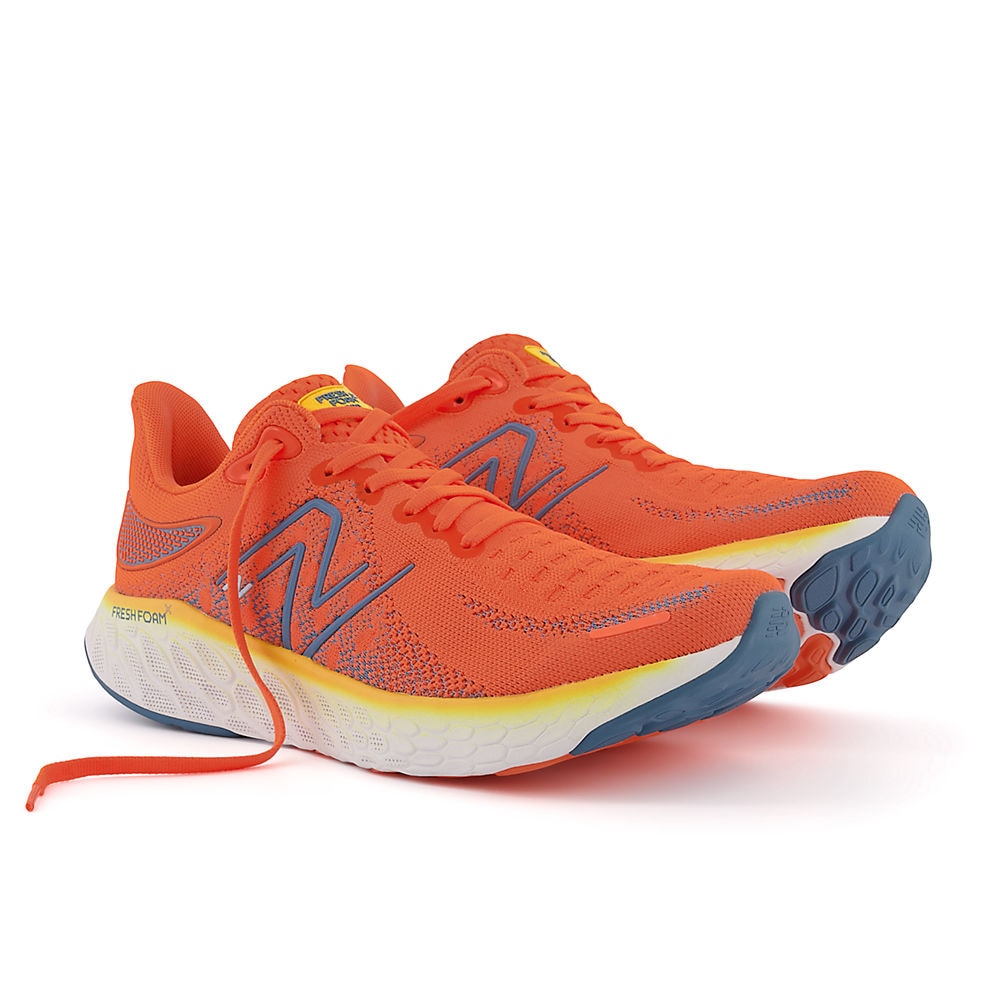 New Balance Fresh Foam 1080 v12 Joggesko Herre Oransje