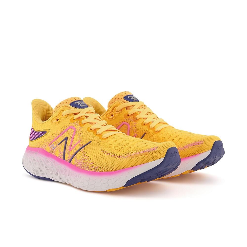 New Balance Fresh Foam 1080 v12 Joggesko Dame Oransje