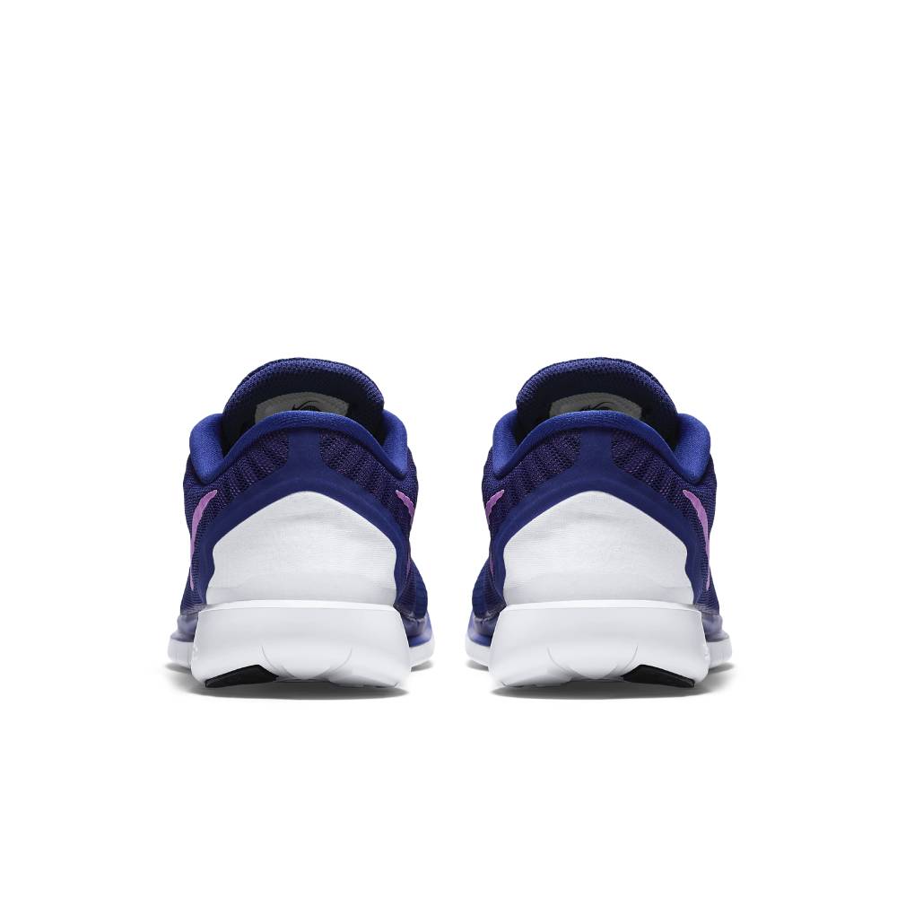 Nike Free 5.0 Dame Joggesko Marine