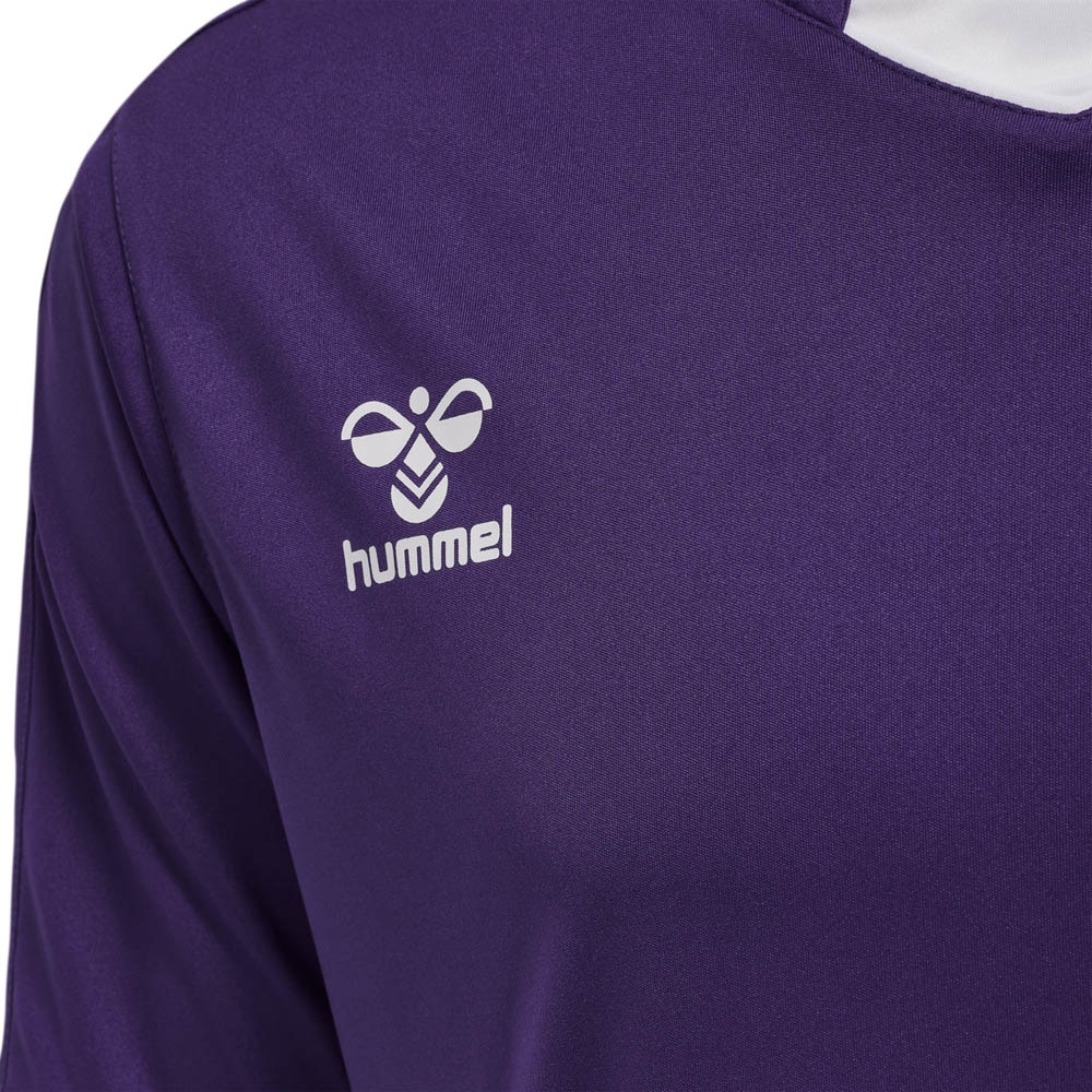 Hummel Core XK Poly Kortermet Trøye Lilla/Hvit