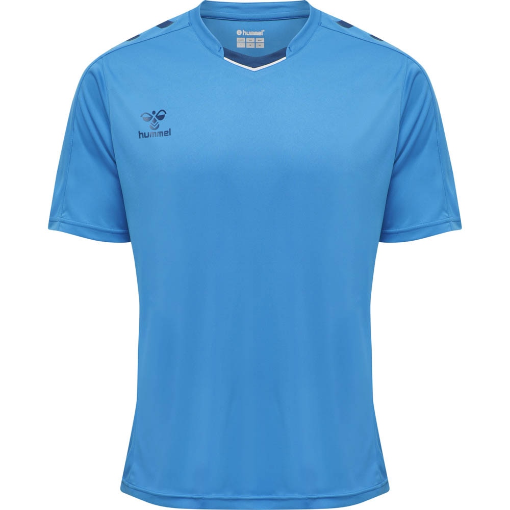 Hummel Core XK Poly Kortermet Trøye Lyseblå/Sort