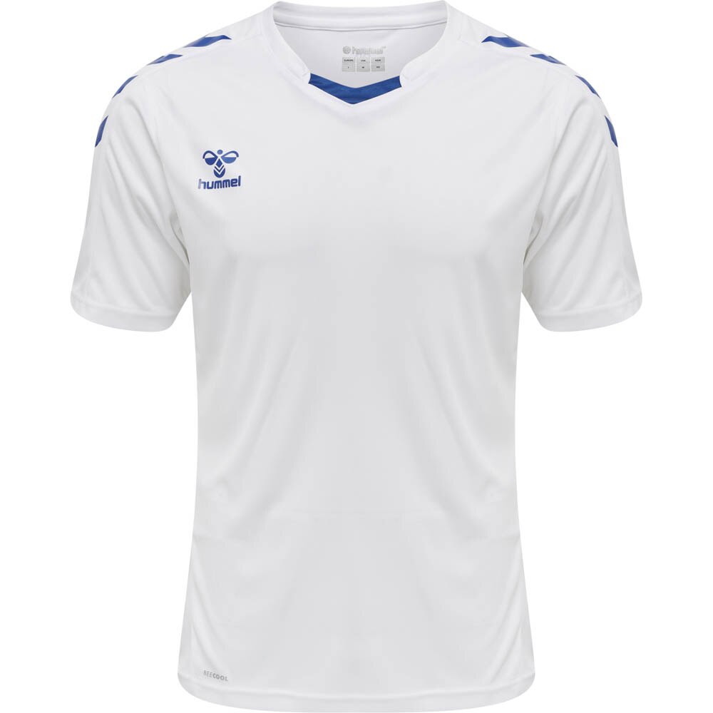 Hummel Core XK Poly Kortermet Trøye Hvit/Blå