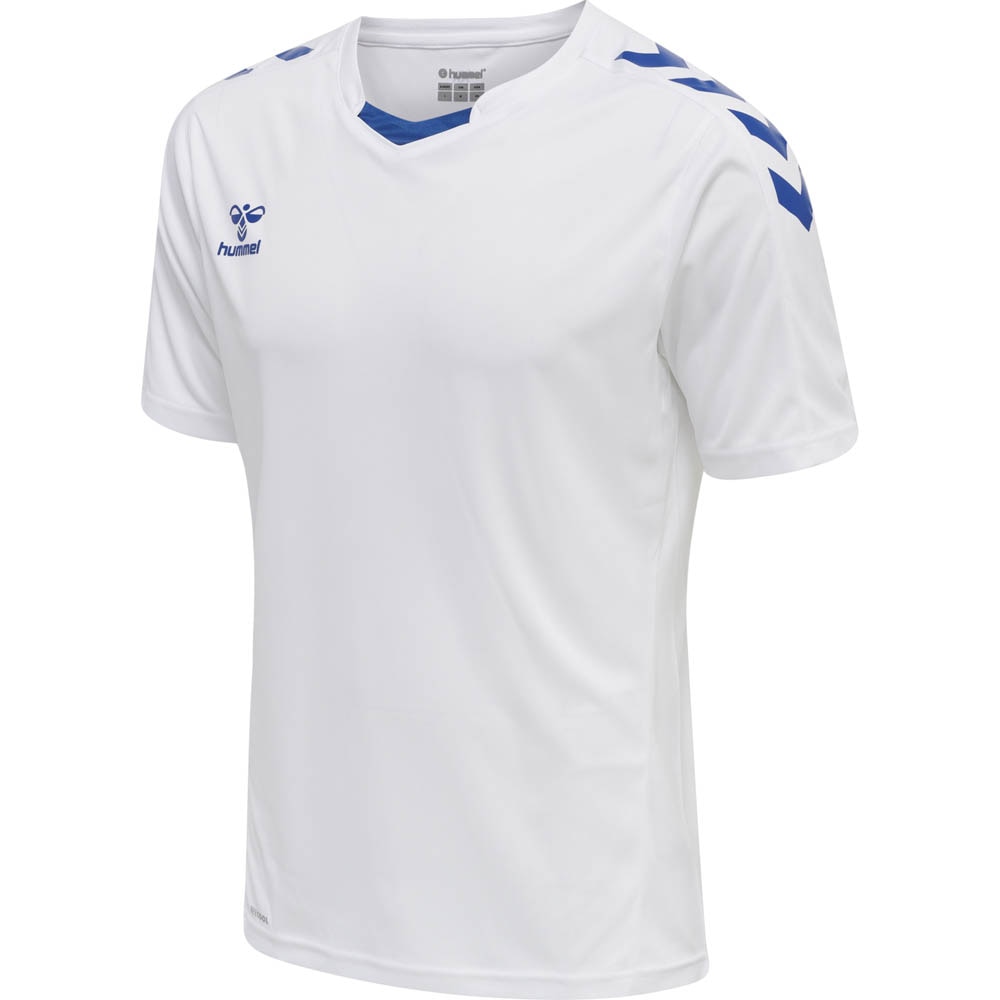 Hummel Core XK Poly Kortermet Trøye Hvit/Blå