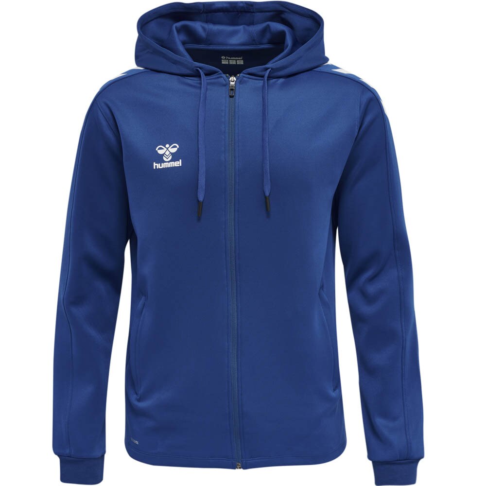 Hummel Core XK Poly Zip Hoodie Hettegenser Blå