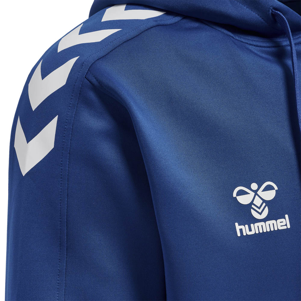 Hummel Core XK Poly Zip Hoodie Hettegenser Blå