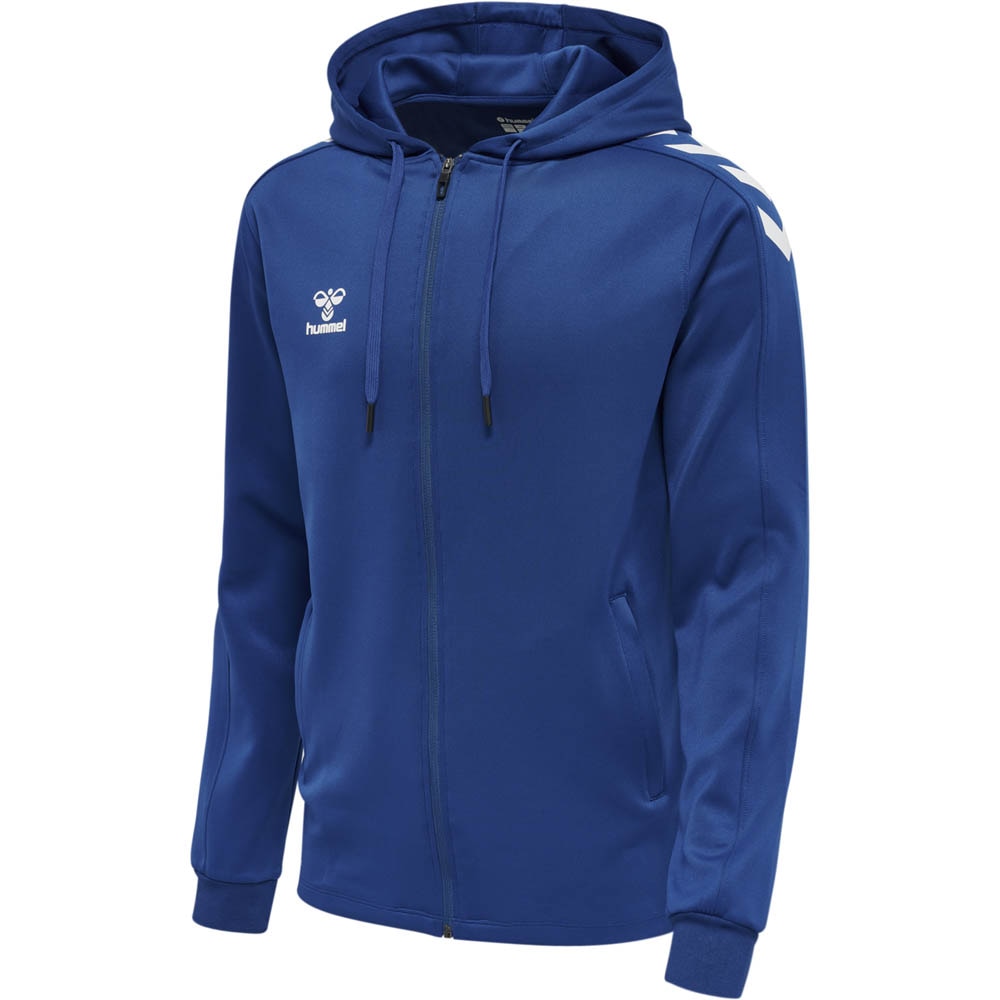 Hummel Core XK Poly Zip Hoodie Hettegenser Blå