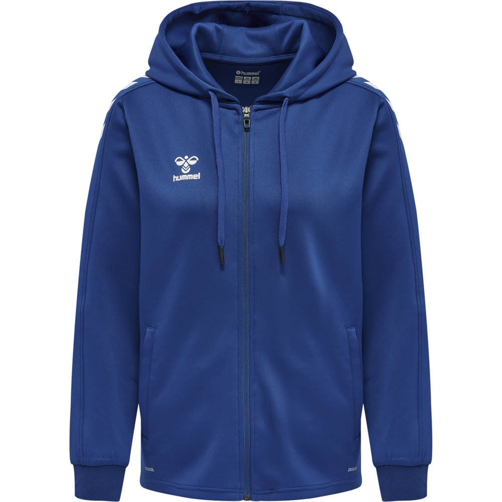 Hummel Core XK Poly Zip Hoodie Hettegenser  Dame Blå