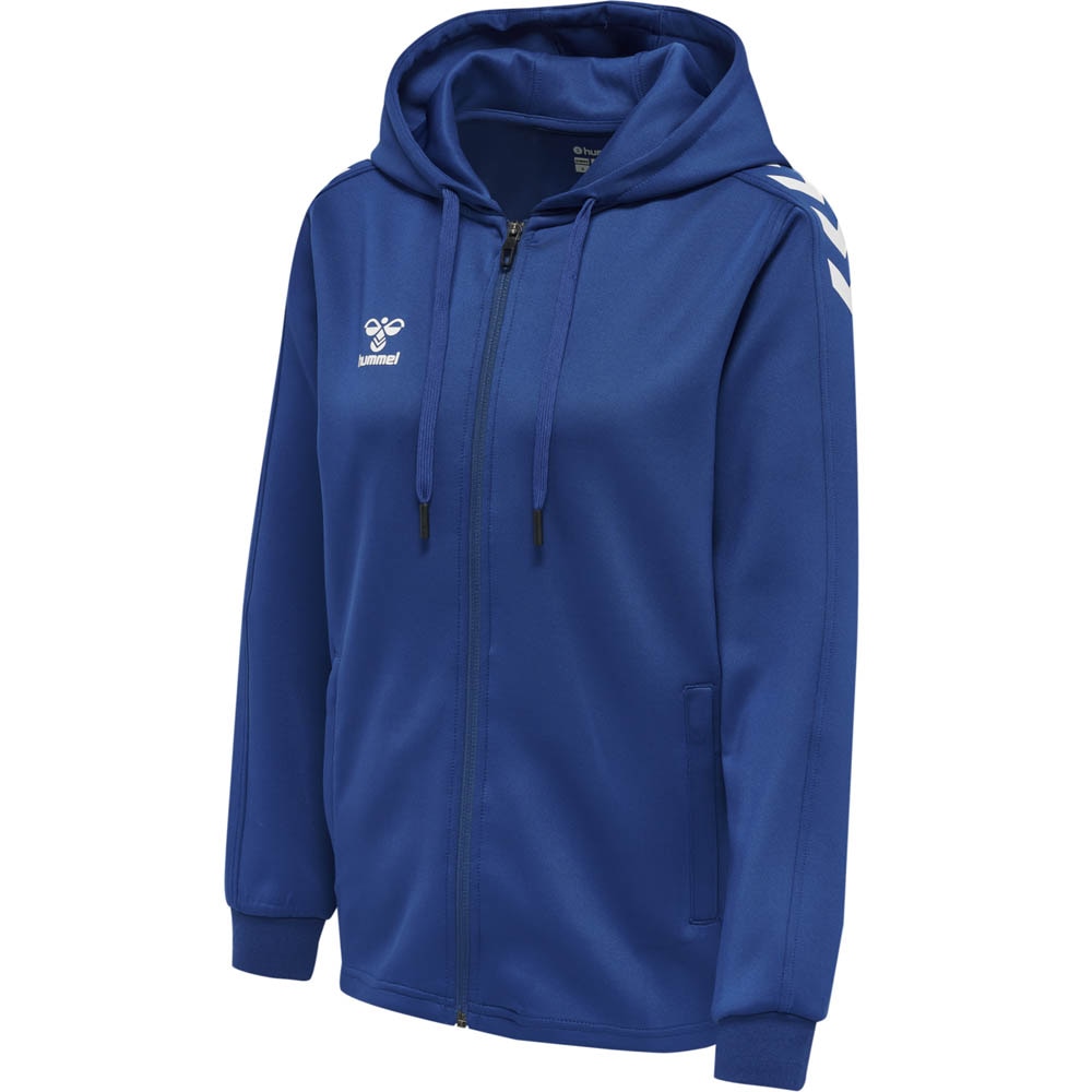 Hummel Core XK Poly Zip Hoodie Hettegenser  Dame Blå