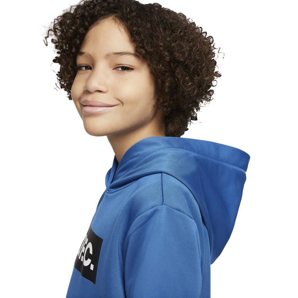 Nike FC Libero Hoodie Hettegenser Lyseblå