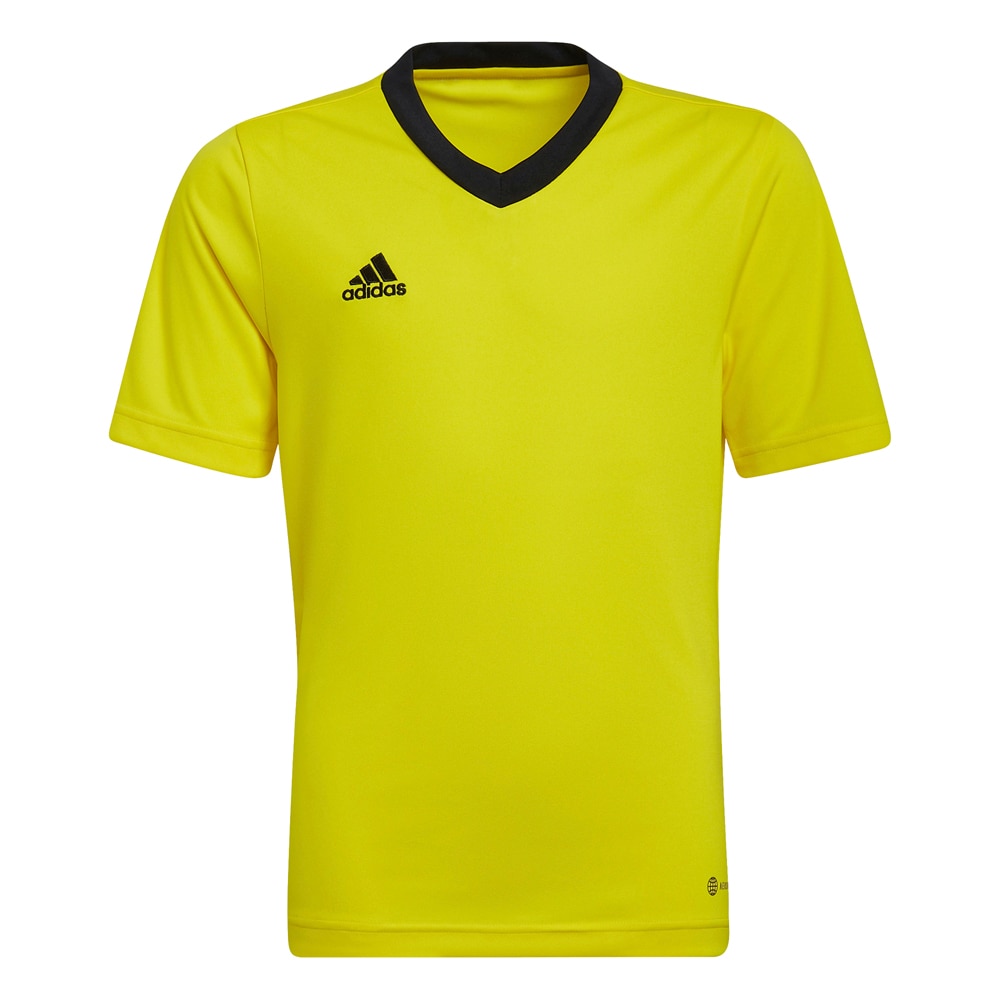 Adidas Entrada 22 Fotballdrakt Barn Gul