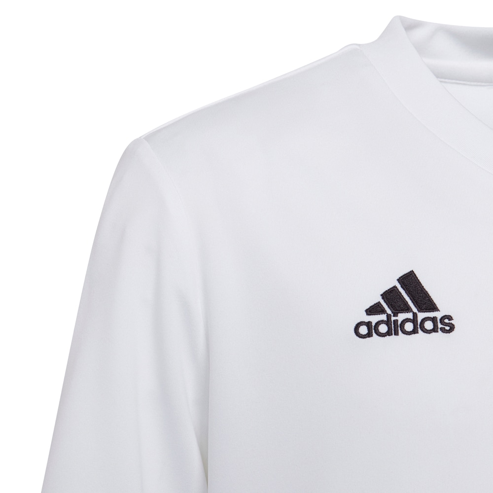 Adidas Entrada 22 Fotballdrakt Barn Hvit