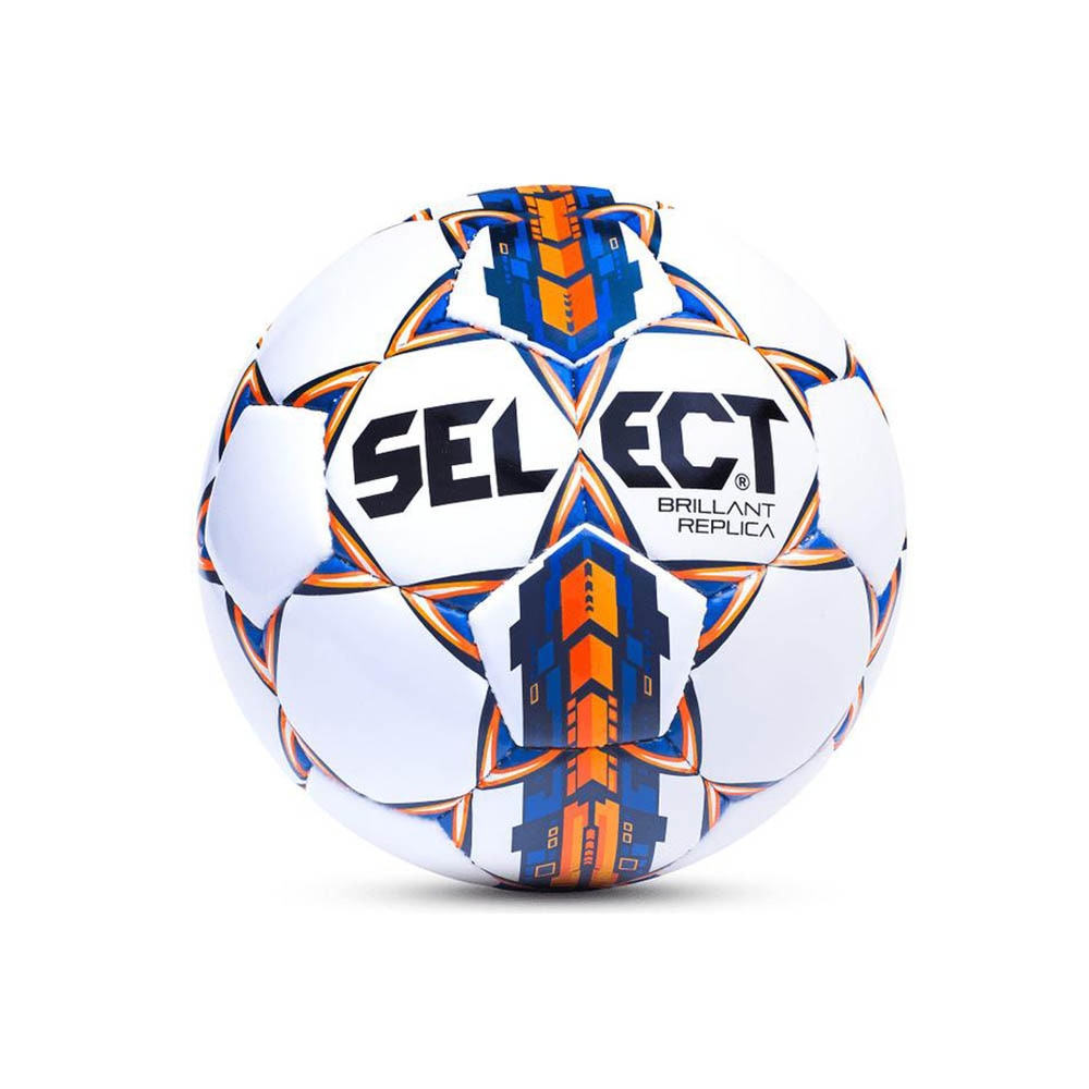 Select Brillant Replica Fotball Hvit/Blå/Oransje
