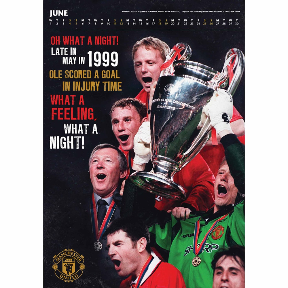 Official Product Manchester United Deluxe Kalender 2022