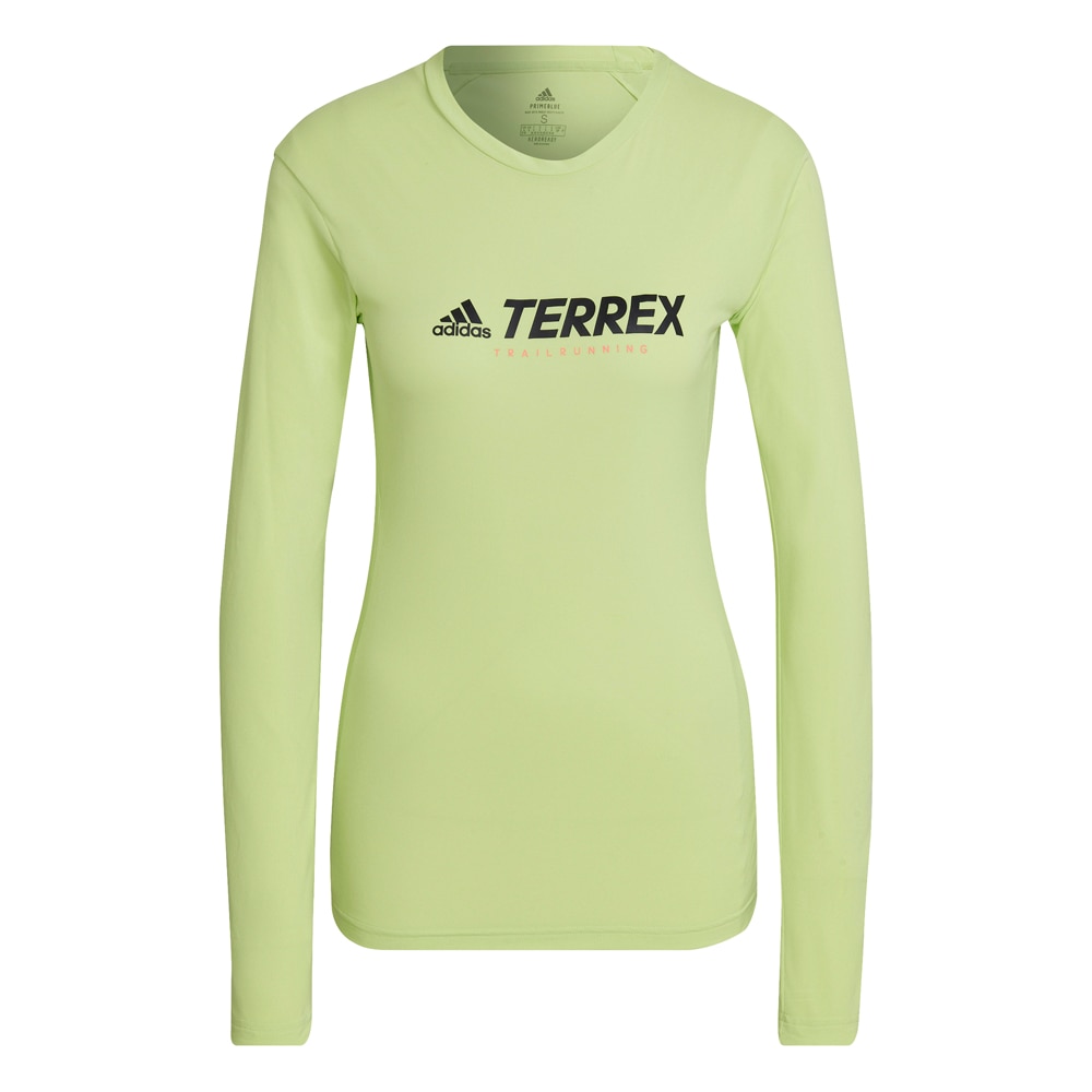 Adidas Terrex Primeblue Trail Langermet Treningstrøye Dame Volt