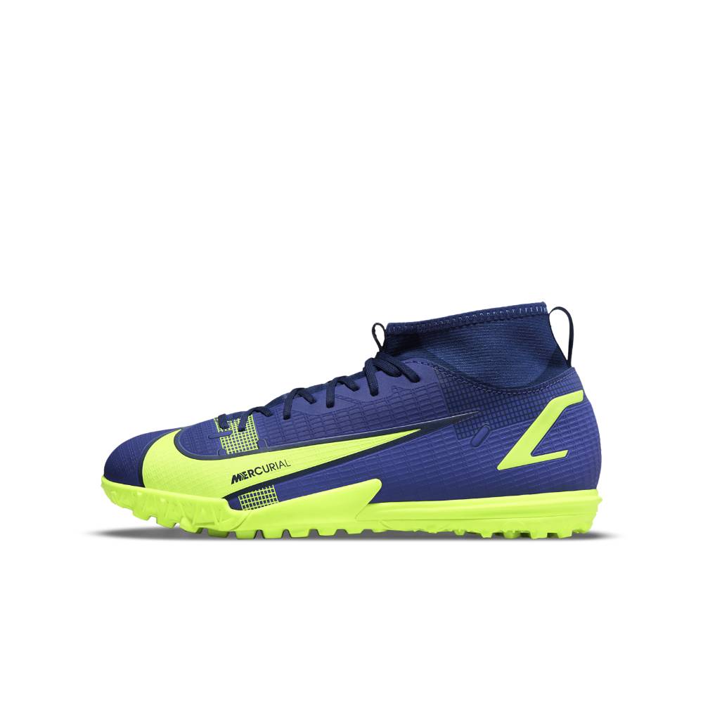 Nike MercurialX Superfly 8 Academy TF Fotballsko Barn Recharge Pack