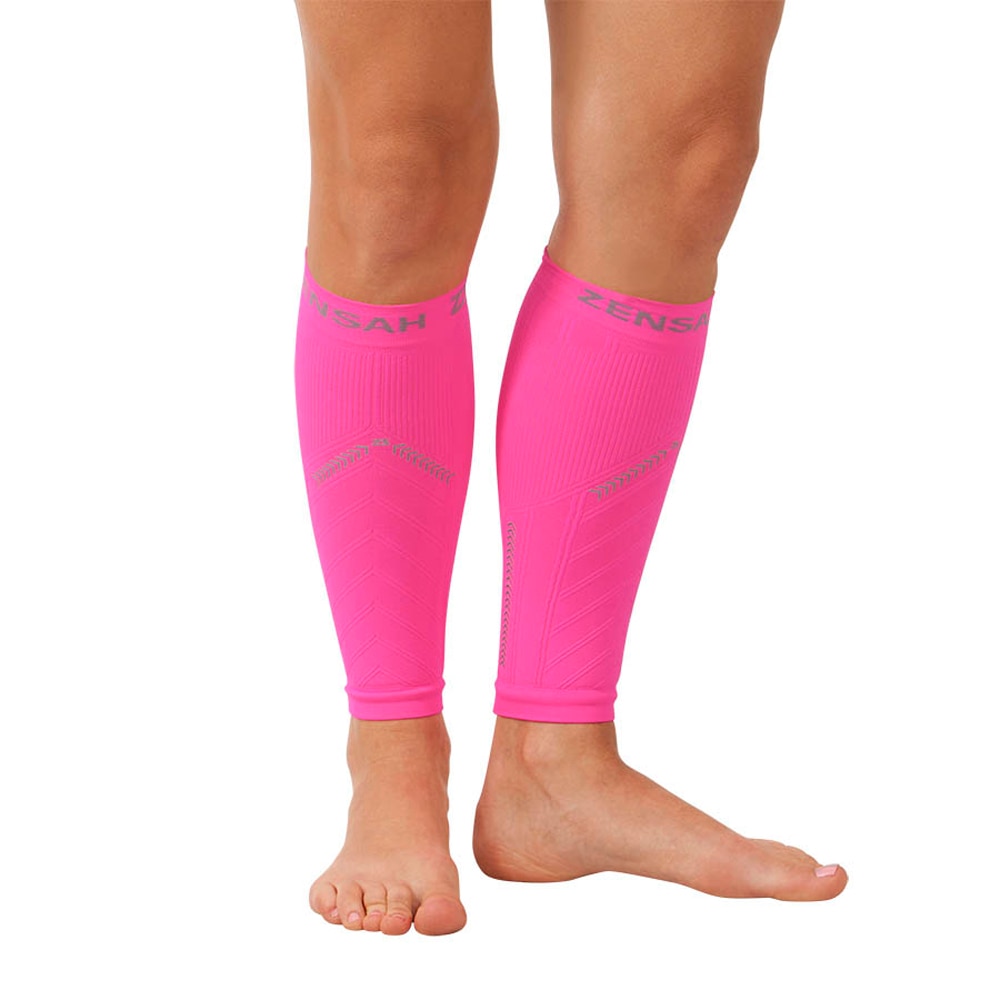 Zensah Compression Leg Sleeve Rosa