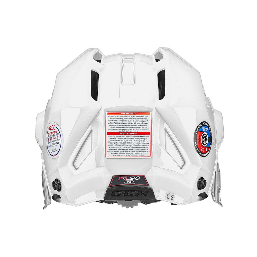 Ccm Fitlite 90 Combo Hockeyhjelm Hvit