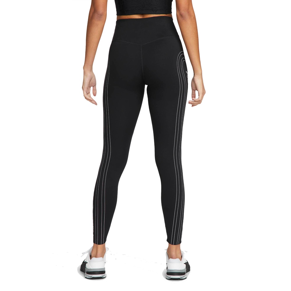 Nike One Luxe Legging Tights Dame Sort
