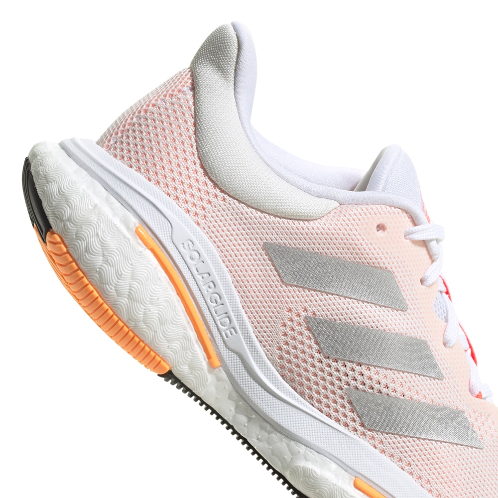 Adidas Solarglide 5 Joggesko Dame Rosa/Hvit