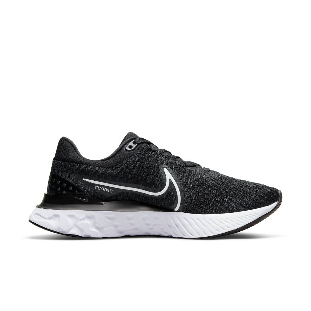 Nike React Infinity Run Flyknit 3 Joggesko Dame Sort/Hvit