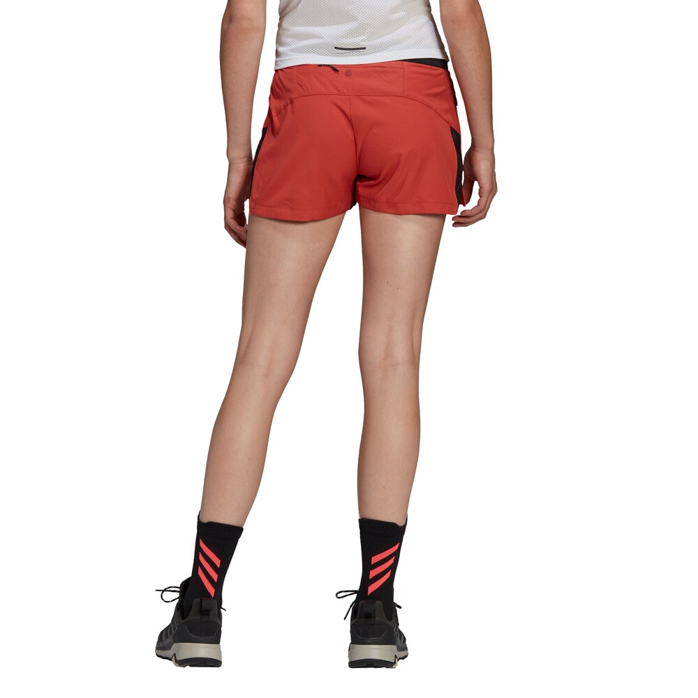 Adidas Trail Treningsshorts Dame Rød