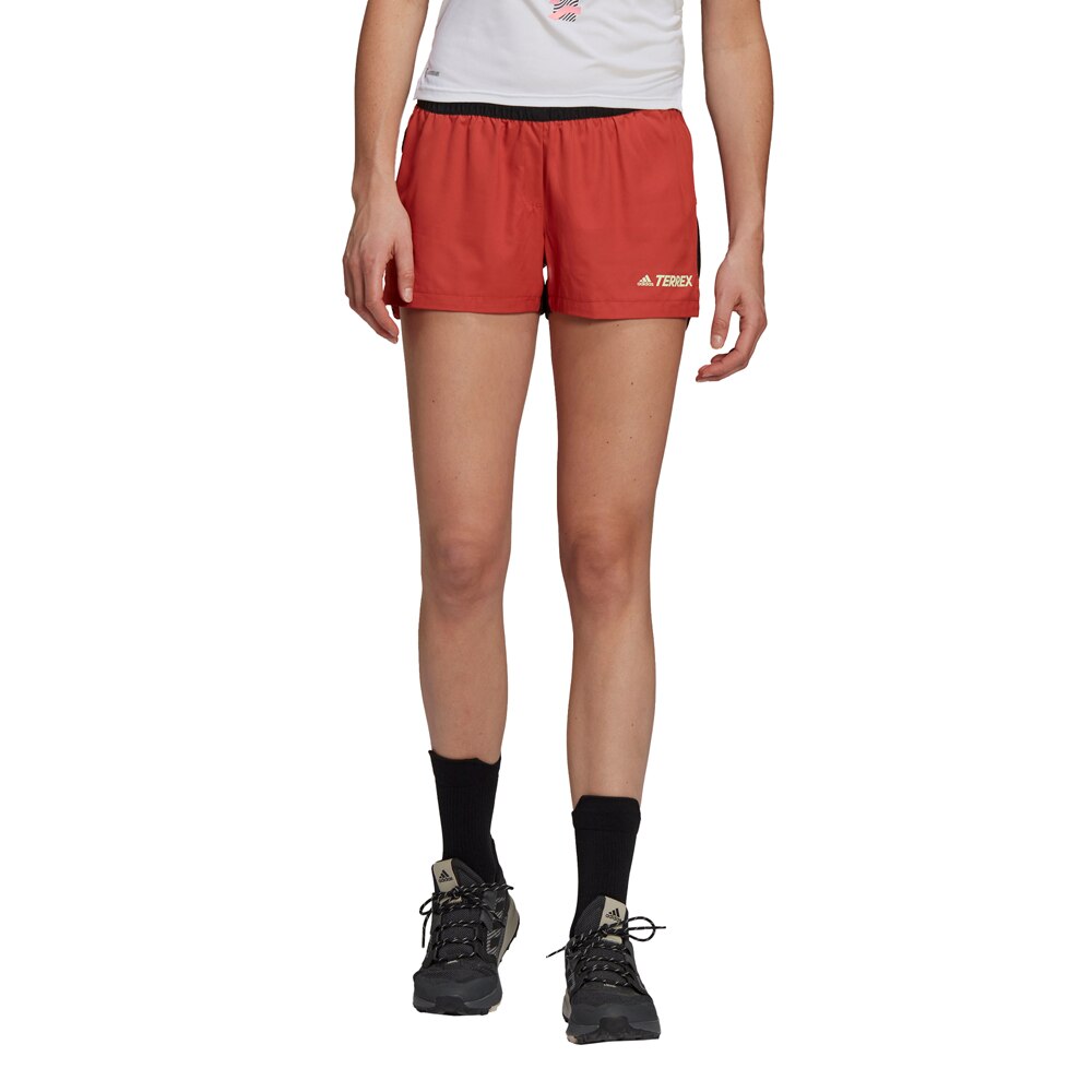 Adidas Trail Treningsshorts Dame Rød