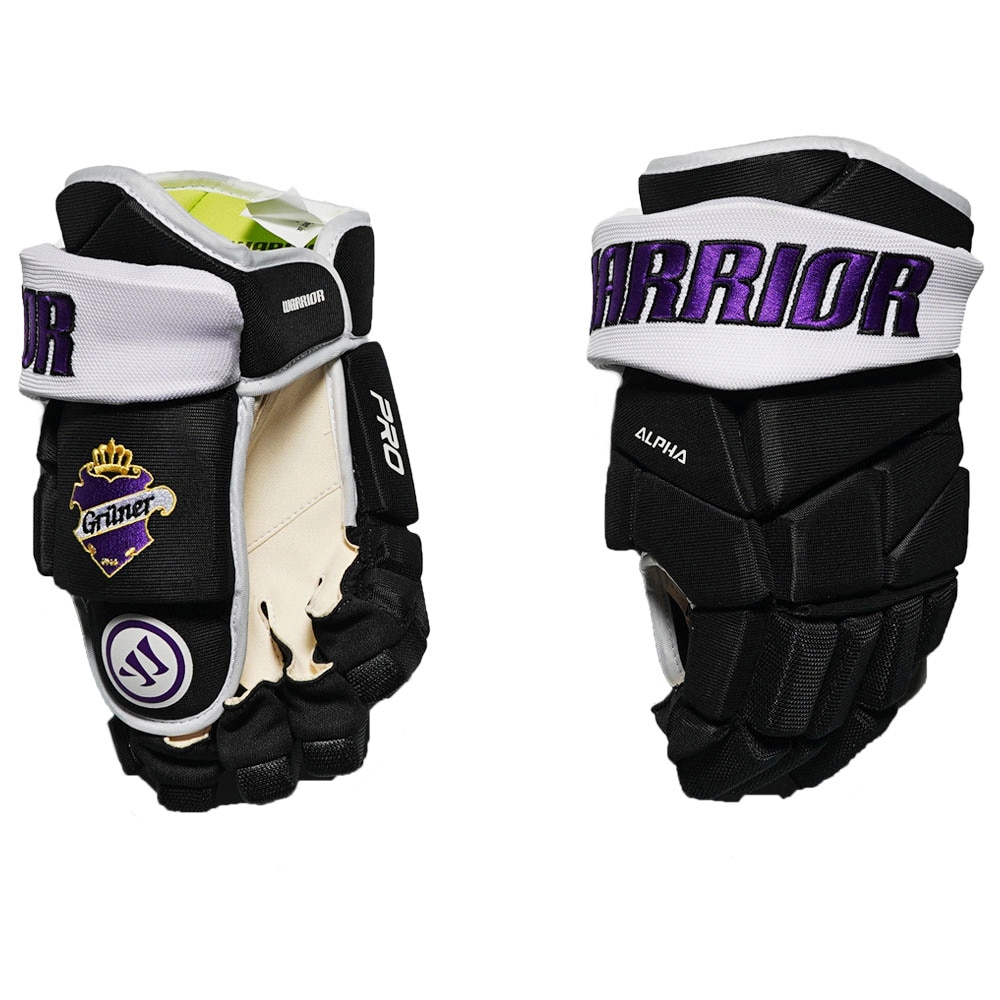 Warrior Alpha PRO Junior Grüner Hockeyhanske