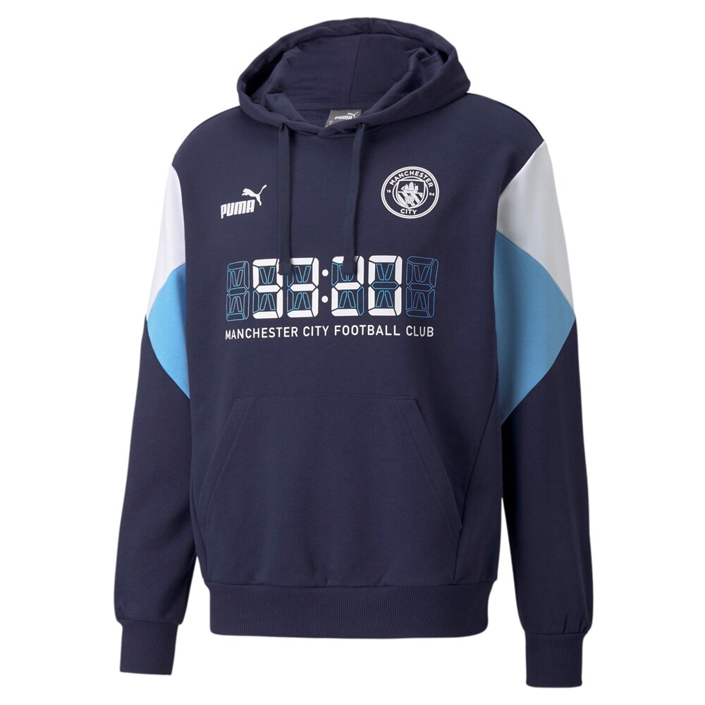 Puma Manchester City Culture Hoodie Hettegenser Marine